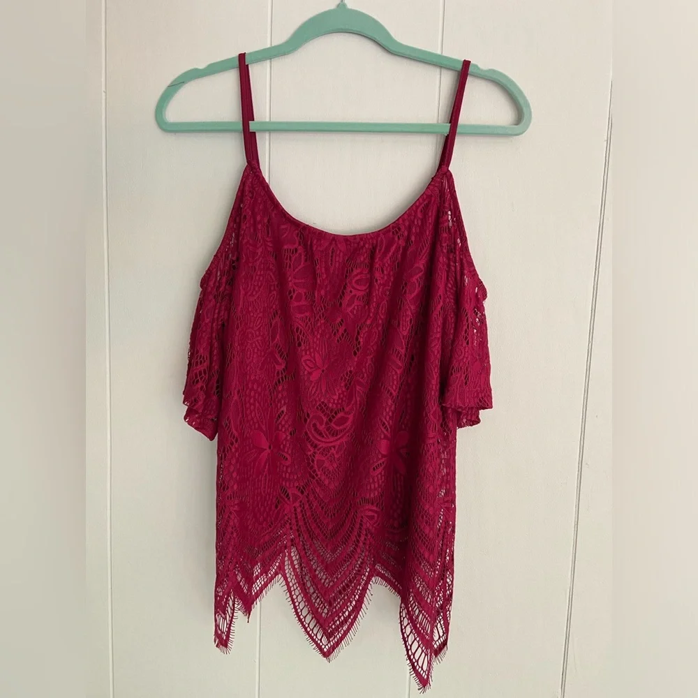 🪷Alya Lace Tank Top - Picture 4 of 4